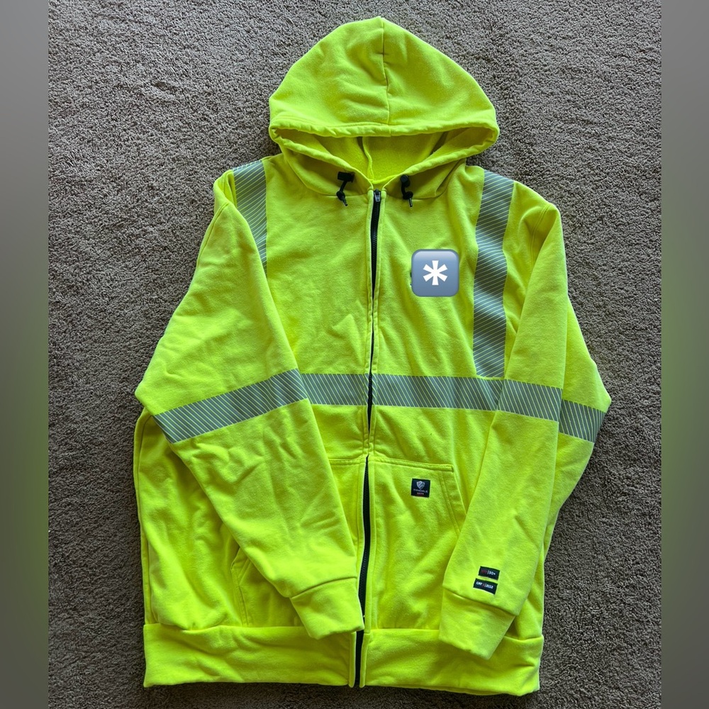High-Visibility Yellow TYNDALE Work Jacket
